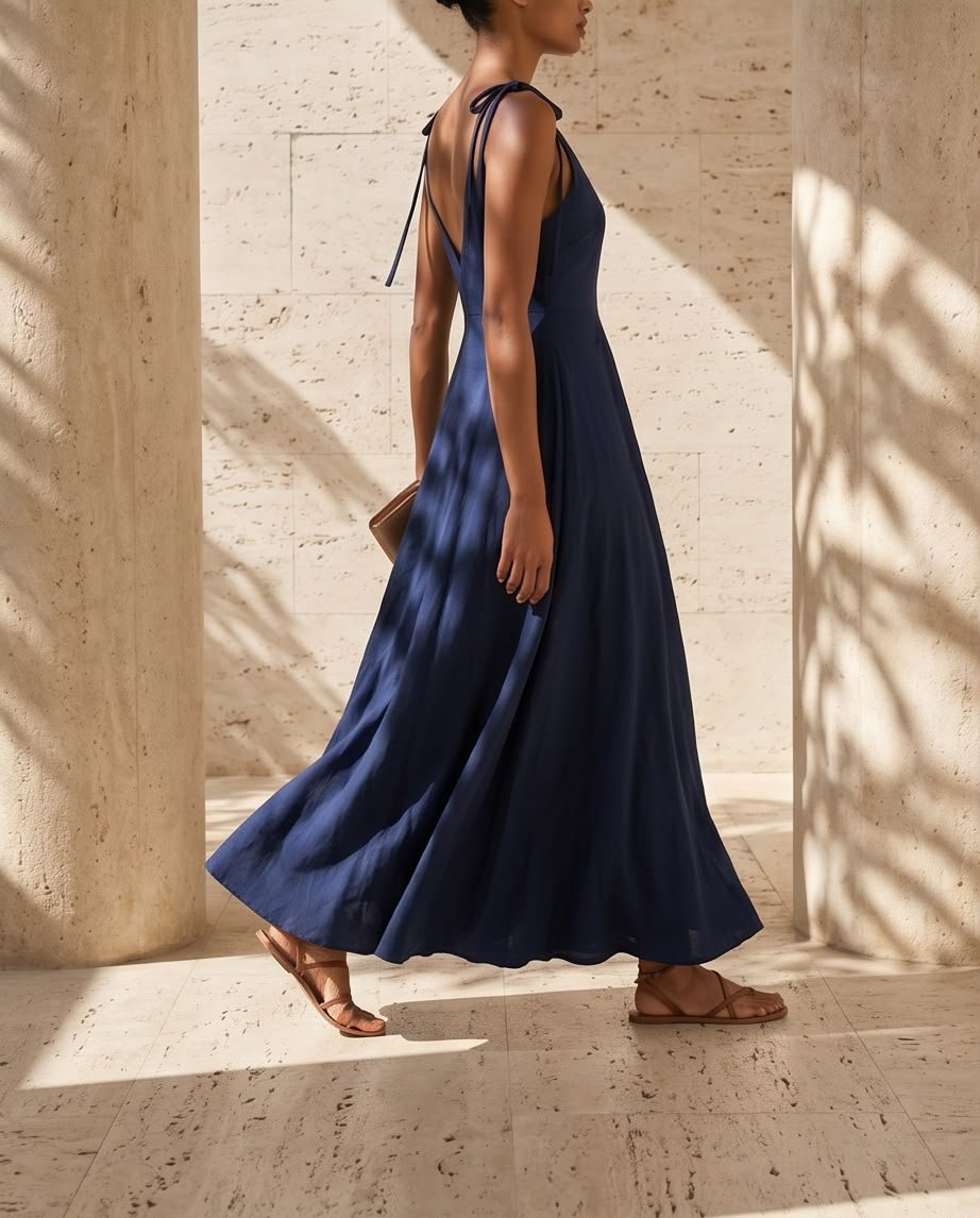 Long Panel Dress
