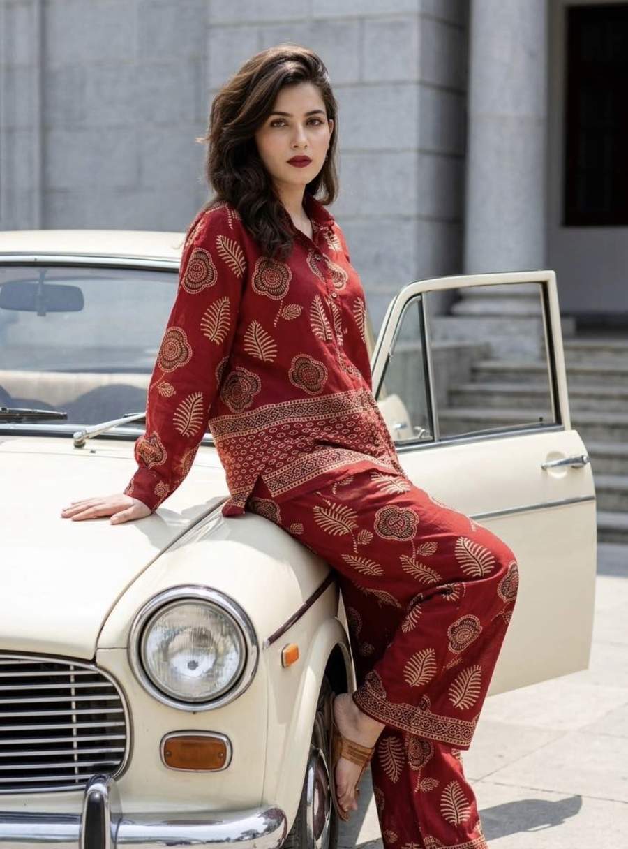 The Block-Print Edit — Co-ord Set
